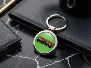 Cute Pet Keyfob Metallic Sturdy Style